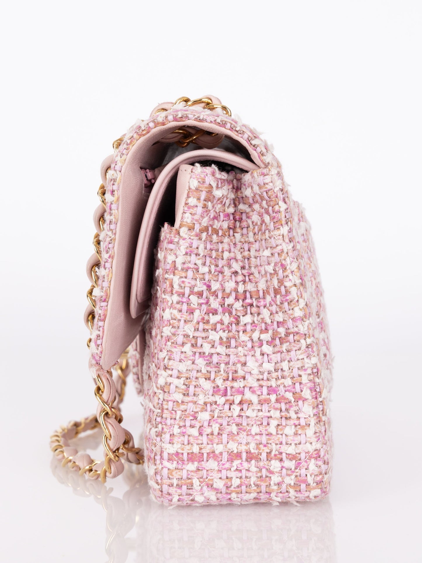 Chanel 2003 Tweed Medium Double Flap