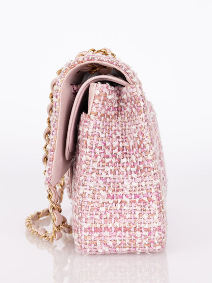 Chanel 2003 Tweed Medium Double Flap