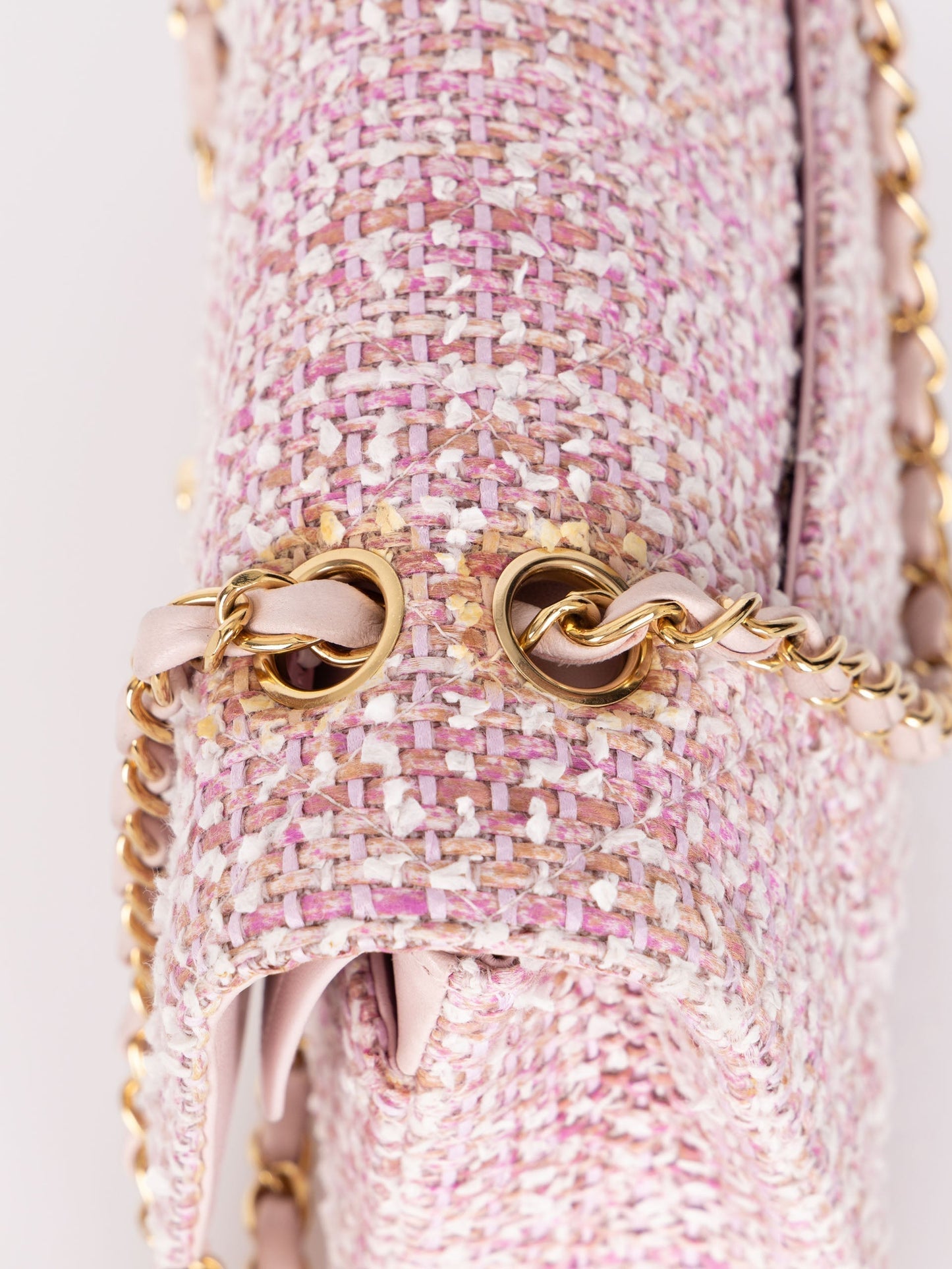 Chanel 2003 Tweed Medium Double Flap
