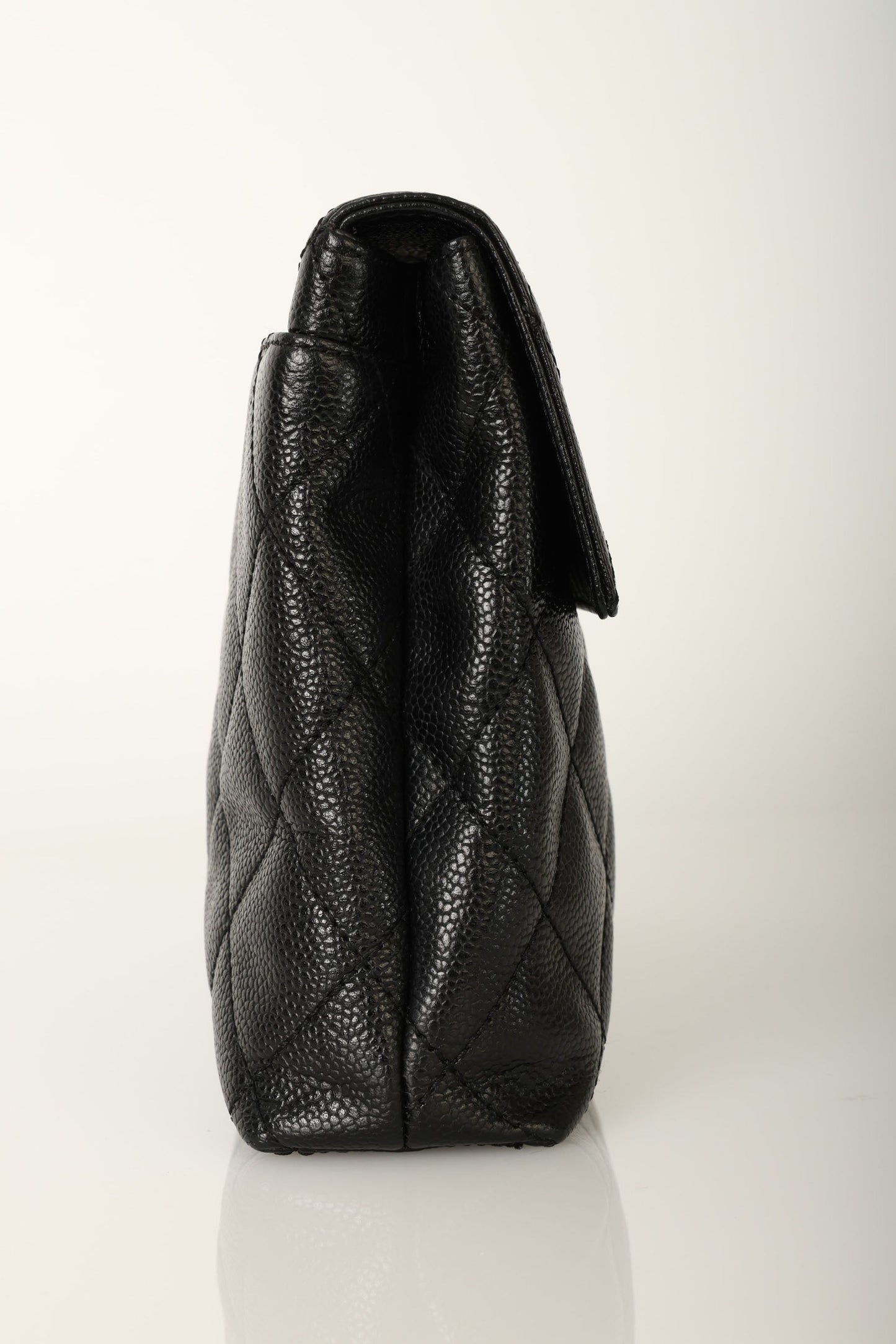 Chanel 2002 Caviar Clutch w/ Chain