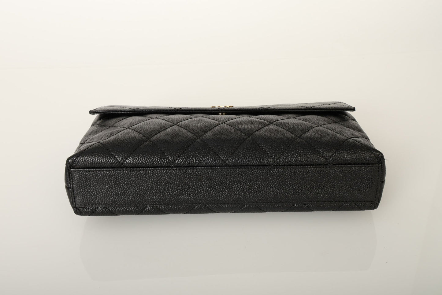 Chanel 2002 Caviar Clutch w/ Chain