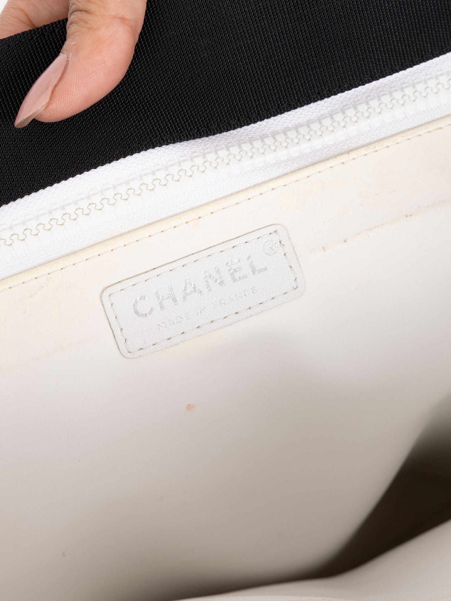 Chanel 2005 Canvas Coco Hearts Tote