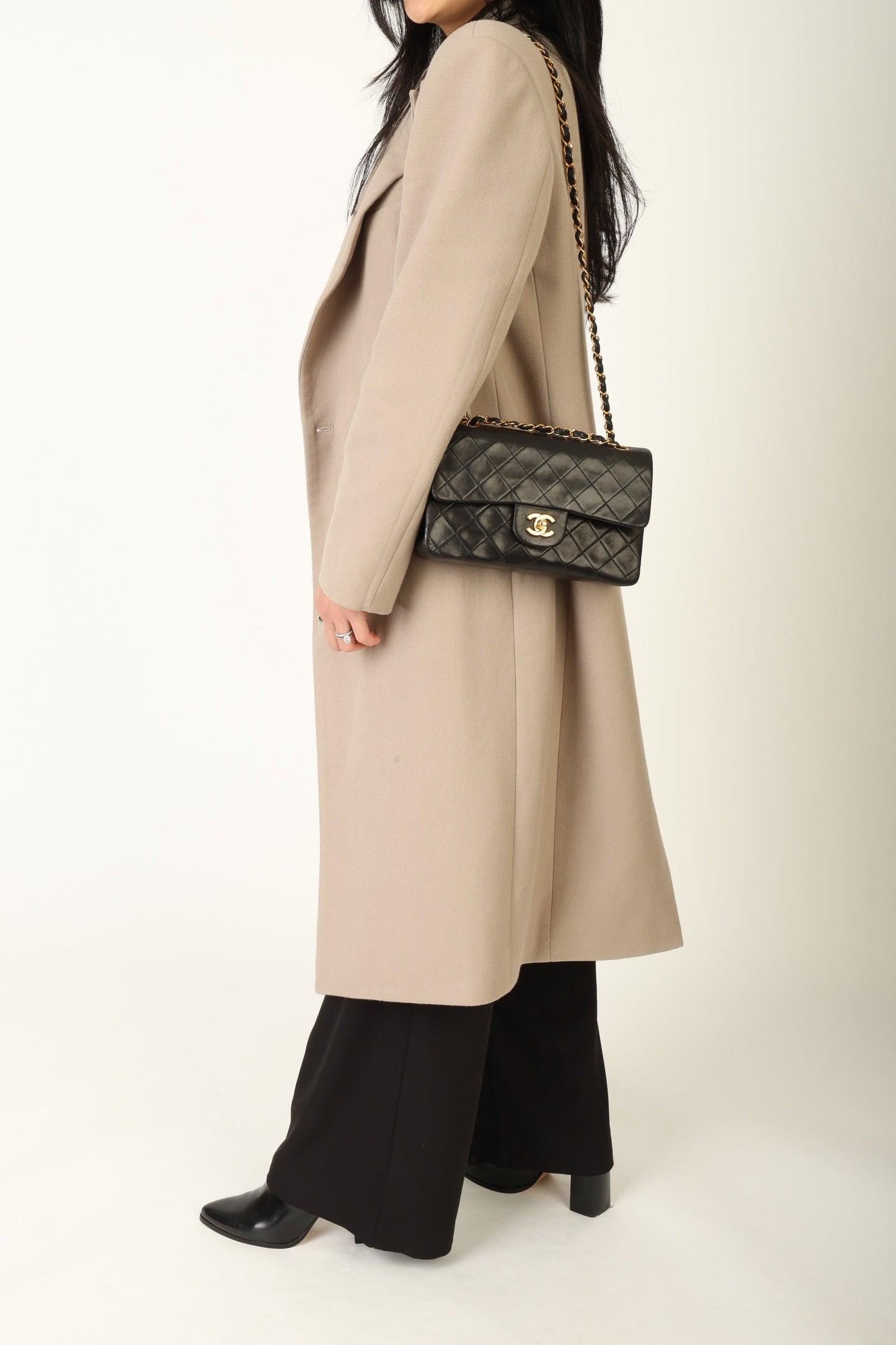 Chanel 1994 Lambskin Small Double Flap