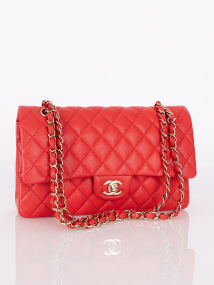 Chanel 2019 Caviar Medium Double Flap