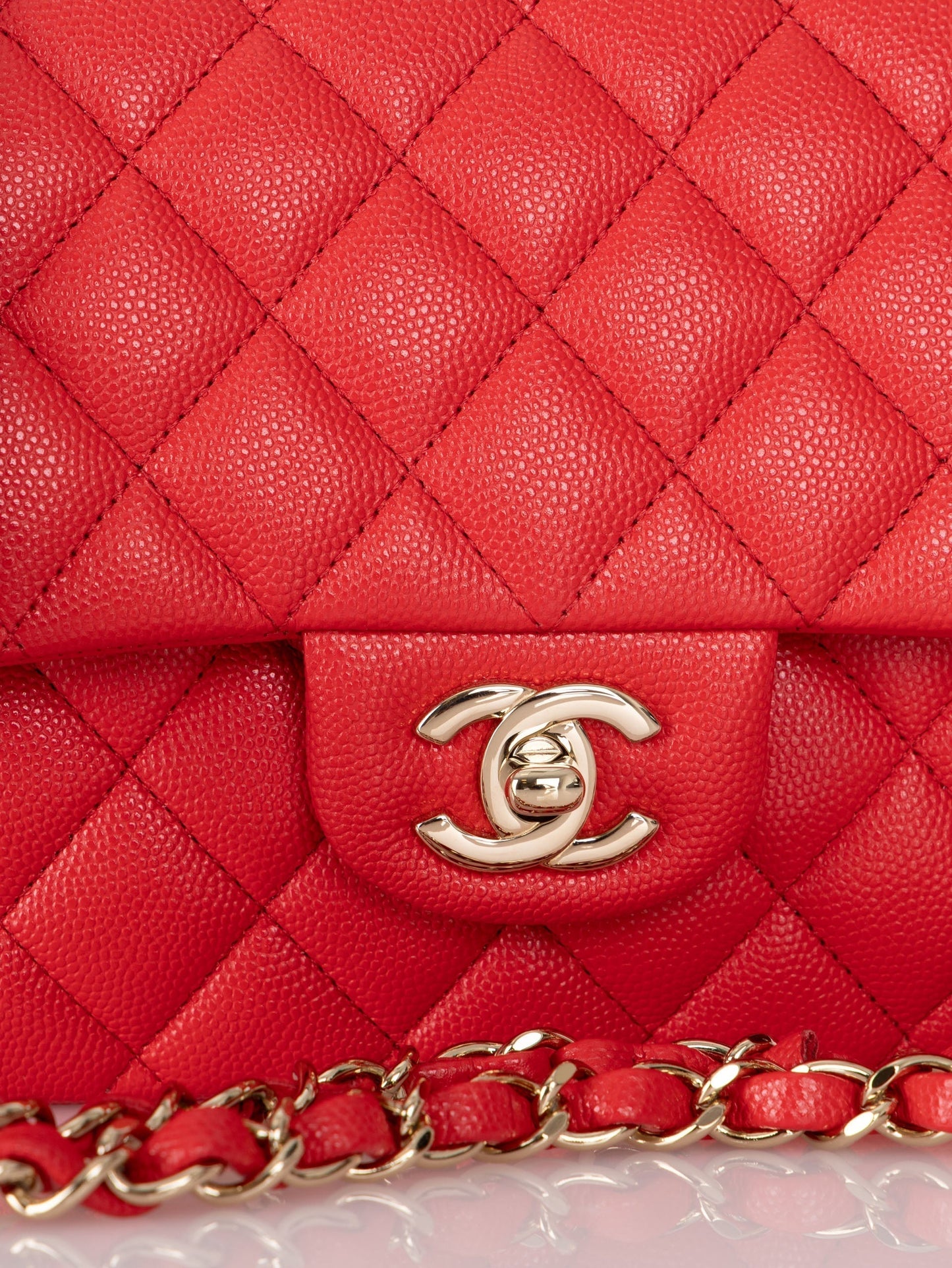Chanel 2019 Caviar Medium Double Flap