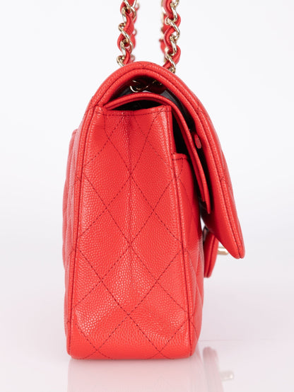 Chanel 2019 Caviar Medium Double Flap