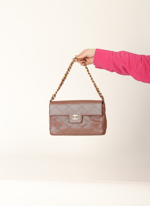 Chanel 2000 Iridescent Caviar Flap Bag