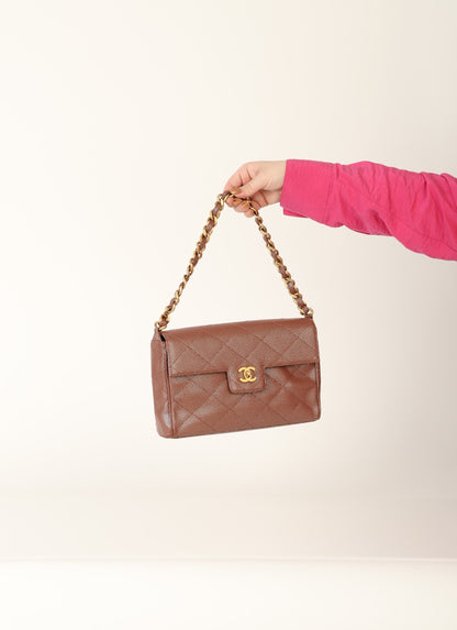 Chanel 2000 Iridescent Caviar Flap Bag