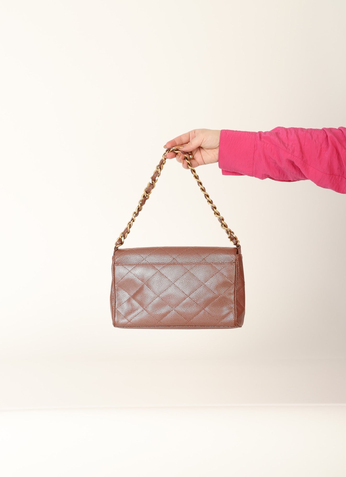 Chanel 2000 Iridescent Caviar Flap Bag