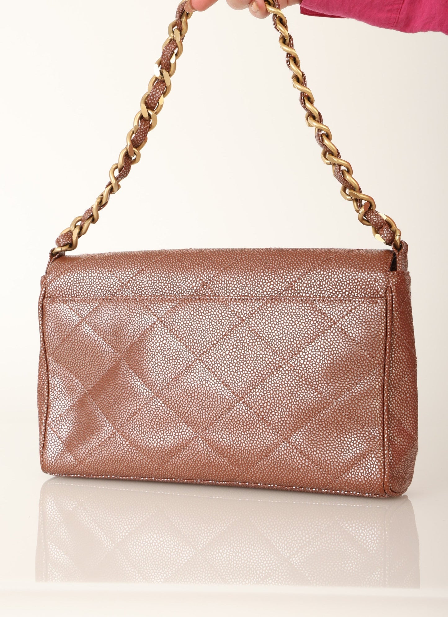 Chanel 2000 Iridescent Caviar Flap Bag