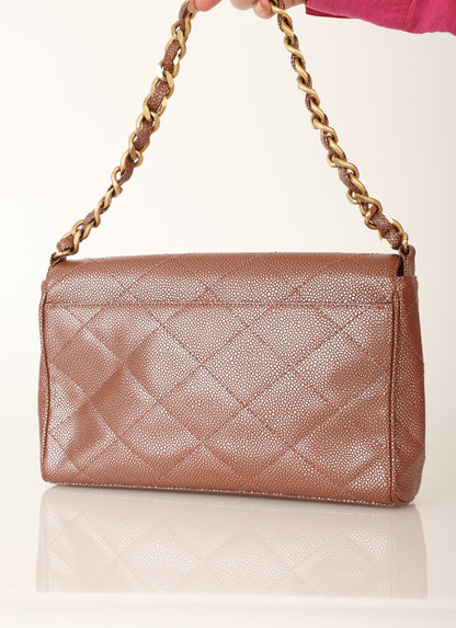 Chanel 2000 Iridescent Caviar Flap Bag