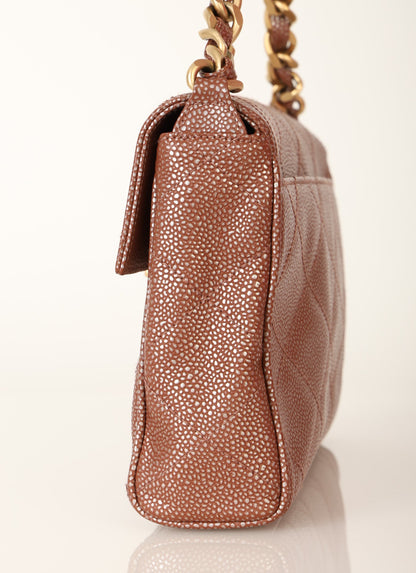 Chanel 2000 Iridescent Caviar Flap Bag