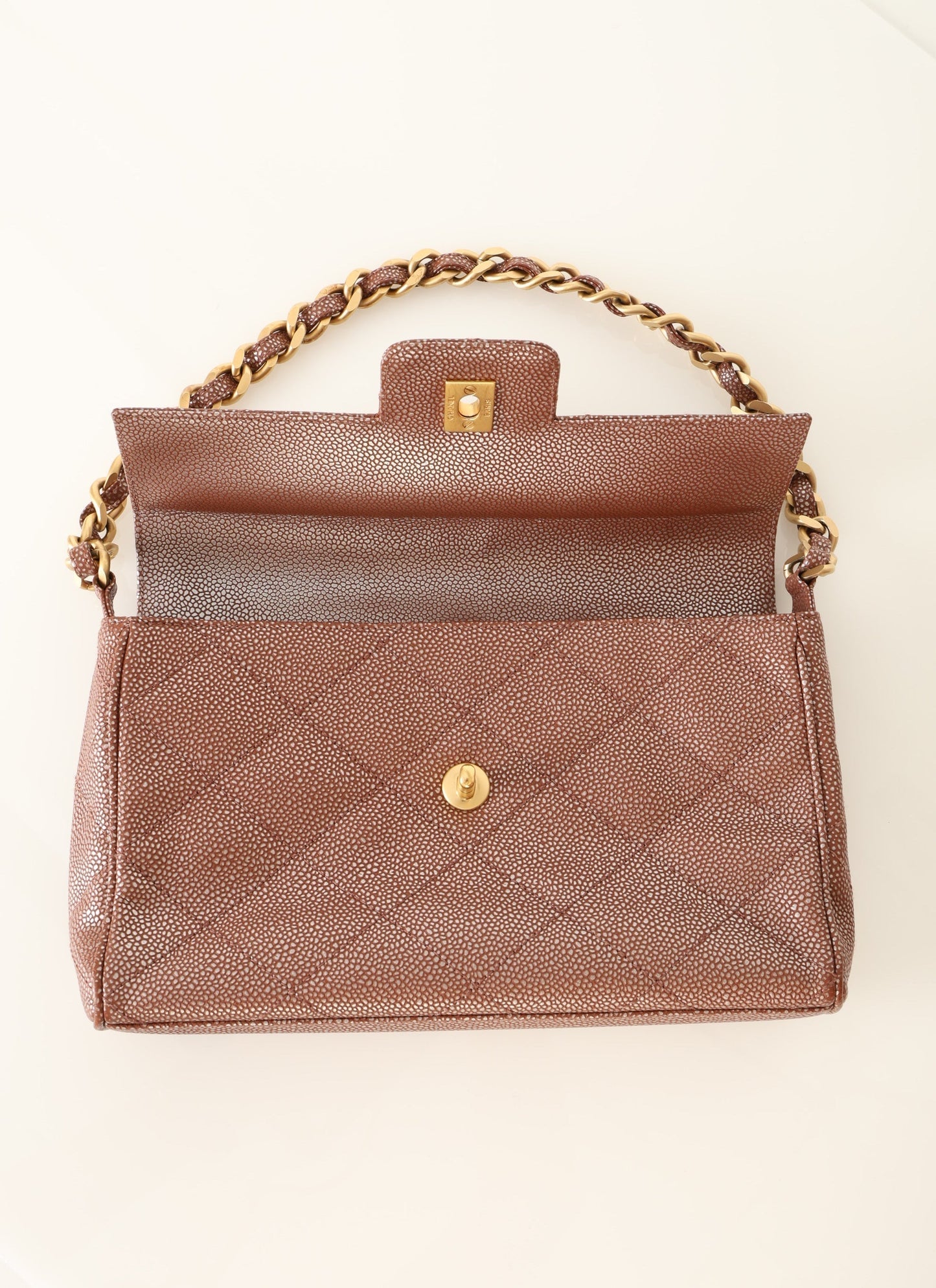 Chanel 2000 Iridescent Caviar Flap Bag