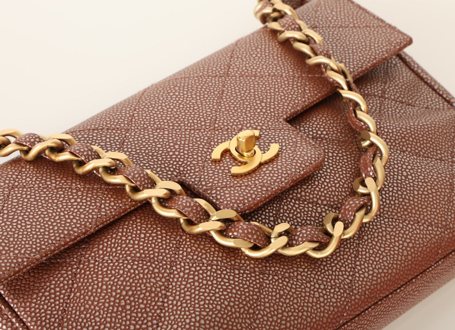 Chanel 2000 Iridescent Caviar Flap Bag