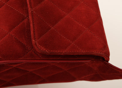 Chanel 1991 Suede Mini Shoulder Bag