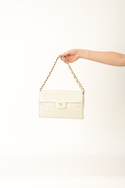 Chanel 2000 Caviar Iridescent Shoulder Bag