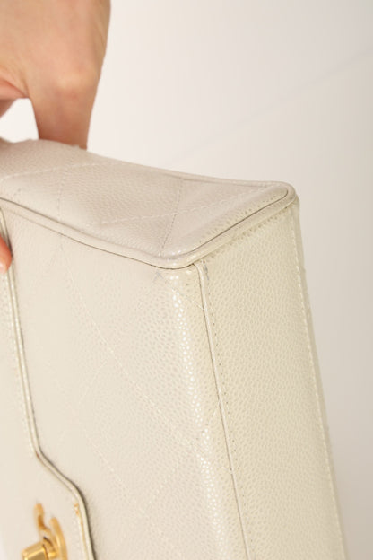 Chanel 2000 Caviar Iridescent Shoulder Bag