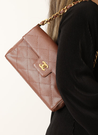 Chanel 2000 Iridescent Caviar Flap Bag