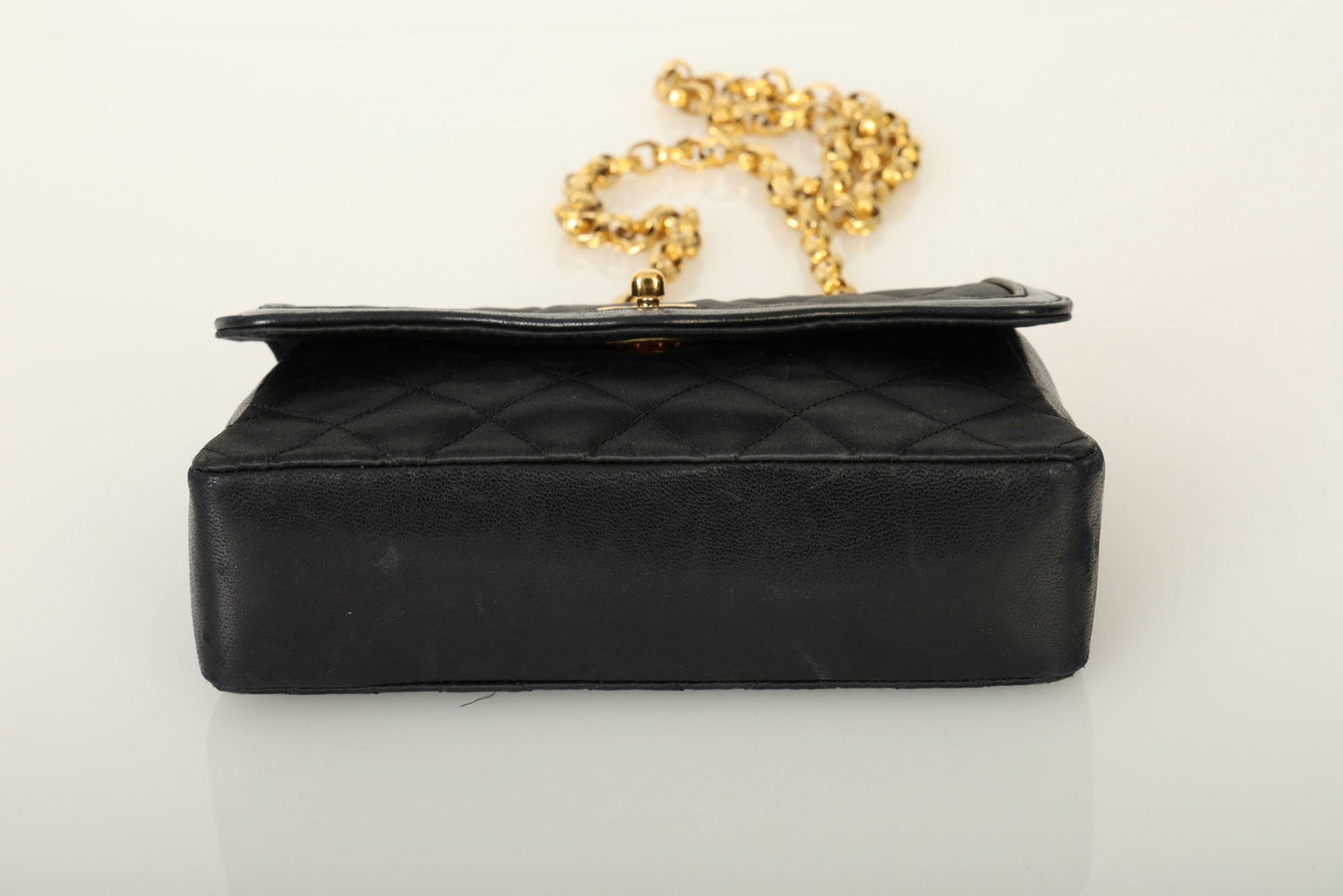 Chanel Satin & Lambskin Bijoux Mini Bag