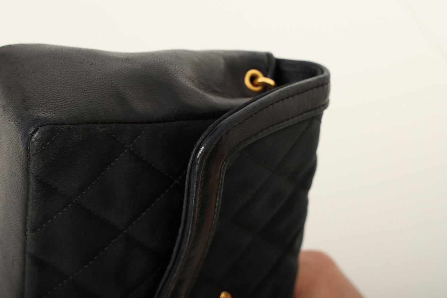 Chanel Satin & Lambskin Bijoux Mini Bag
