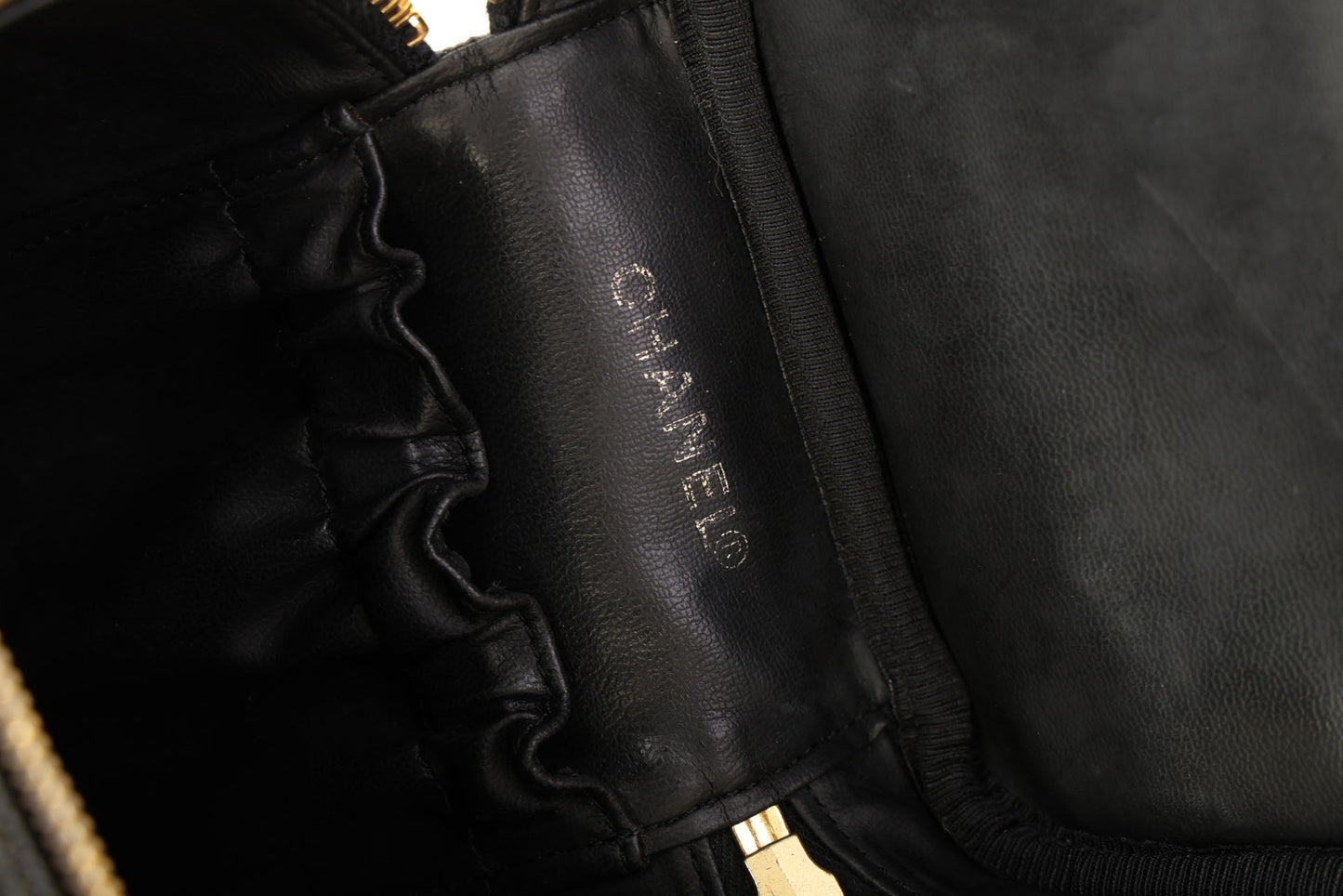Chanel 1994 Caviar Vanity Bag w/ Chain