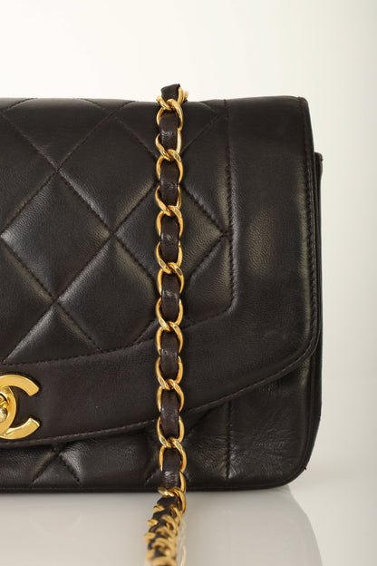 Chanel 1994 Lambskin Small Diana