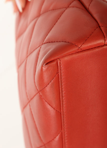 Chanel 2000 Calfskin Wood Acrylic Tote