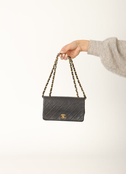 Chanel 1989 Lambskin Mini Full Flap