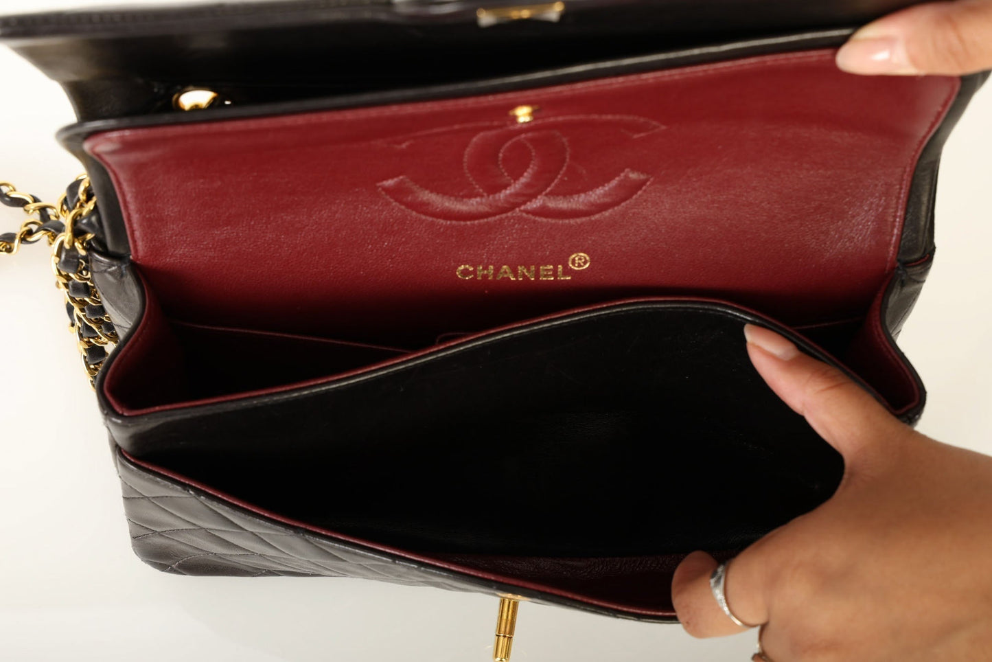 Chanel 1994 Lambskin Medium Double Flap