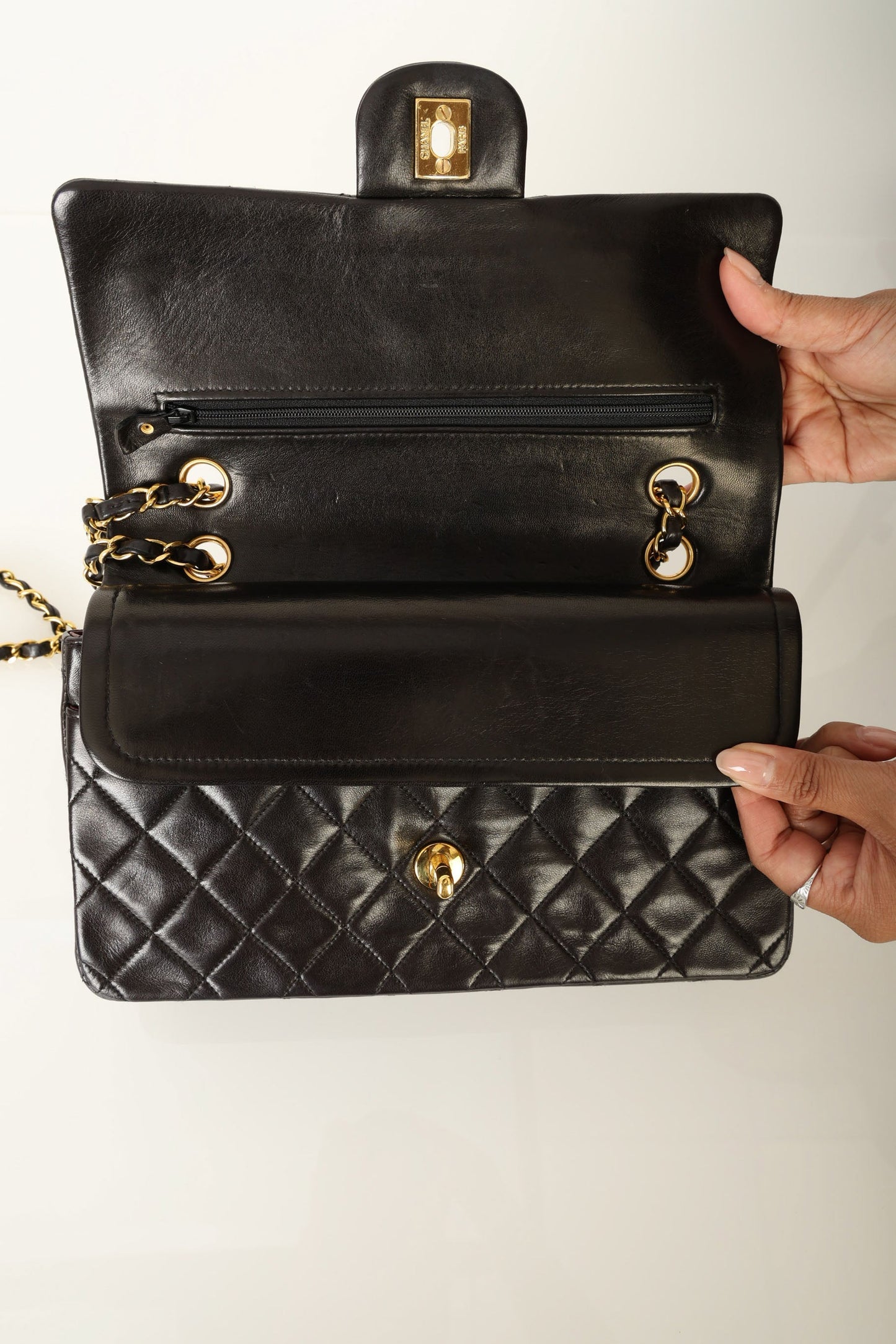 Chanel 1994 Lambskin Medium Double Flap