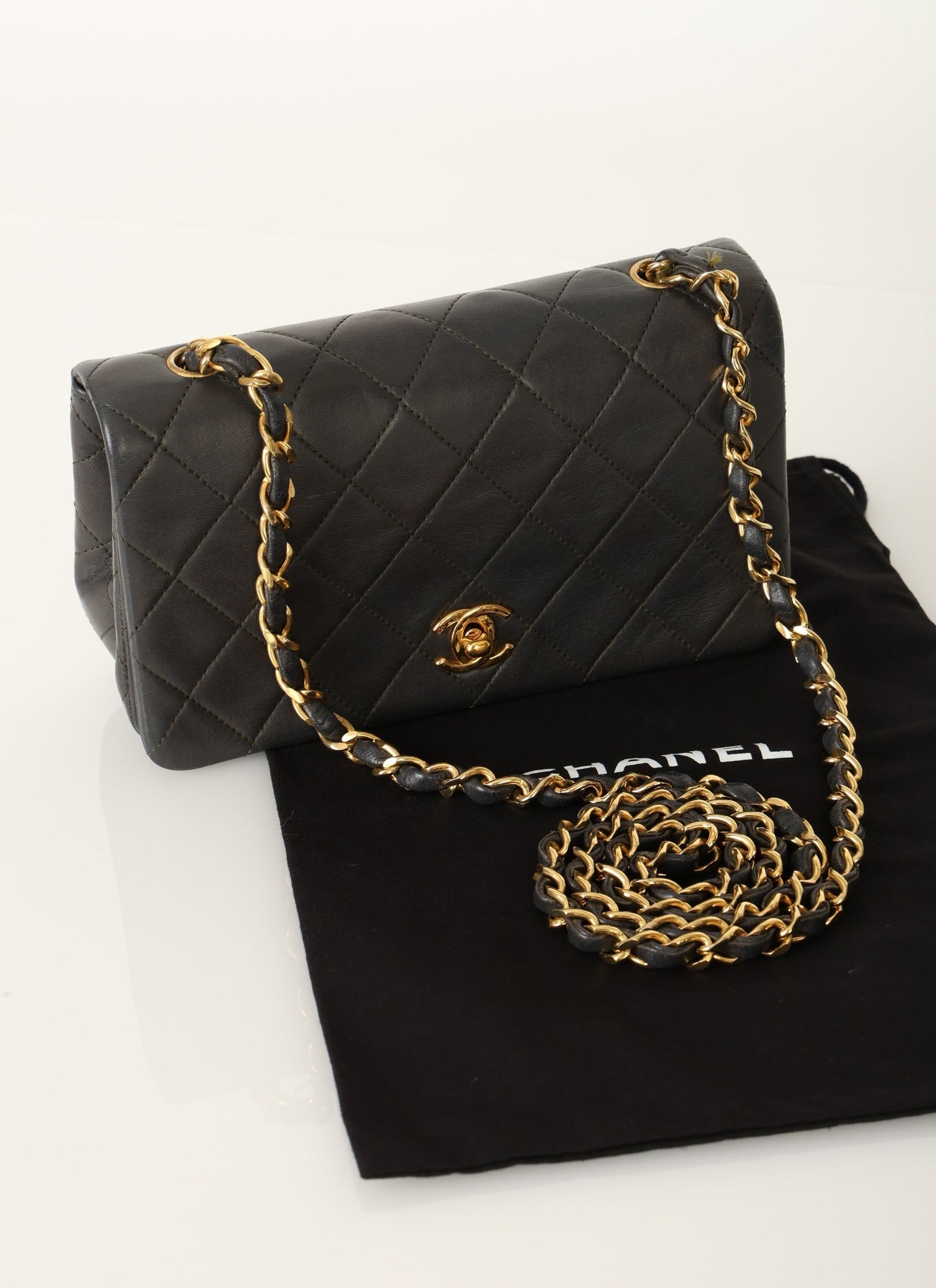Chanel 1989 Lambskin Mini Full Flap