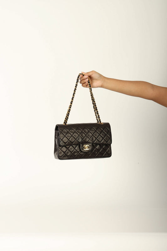 Chanel 1994 Lambskin Medium Double Flap