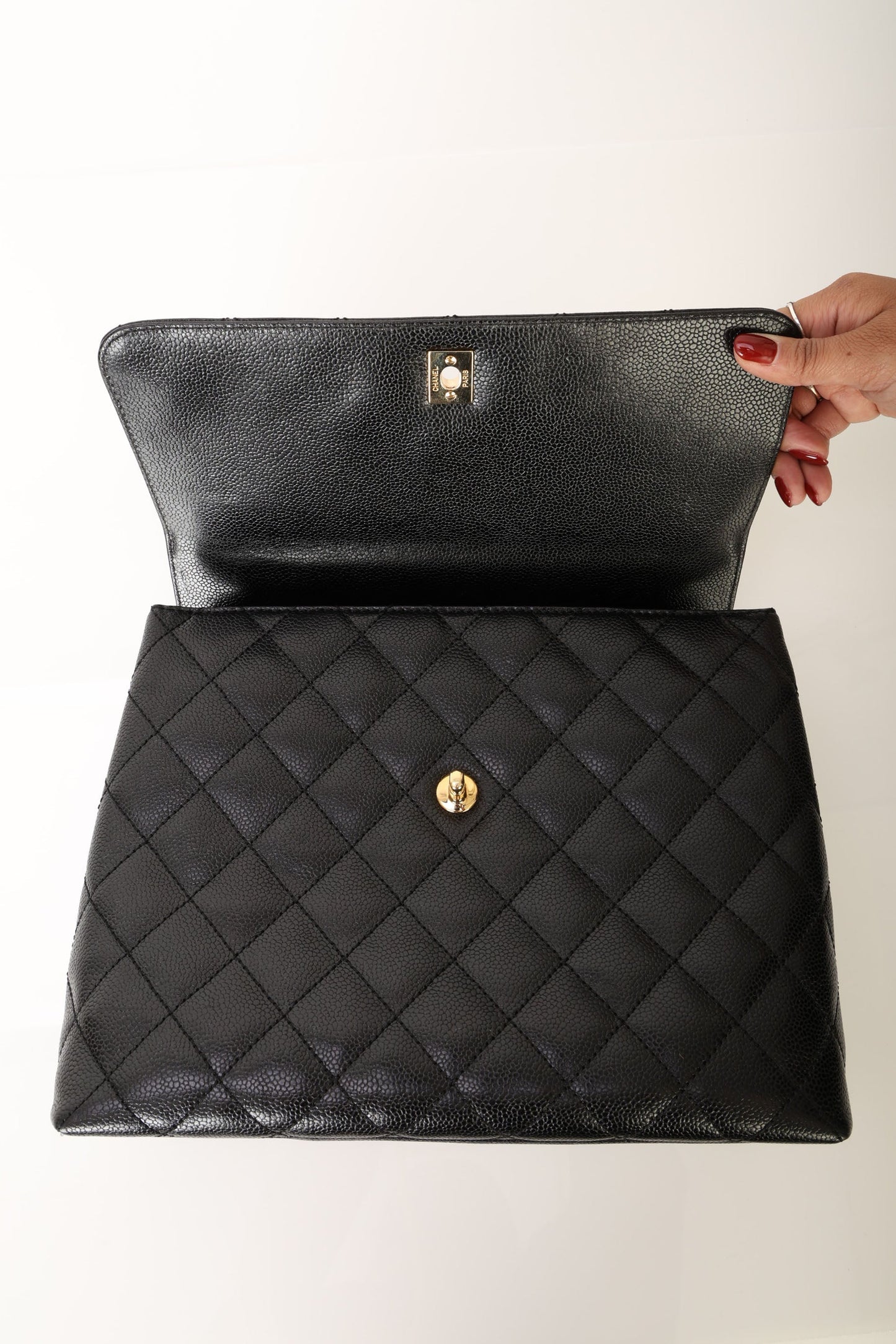 Chanel 2003 Caviar Top Handle