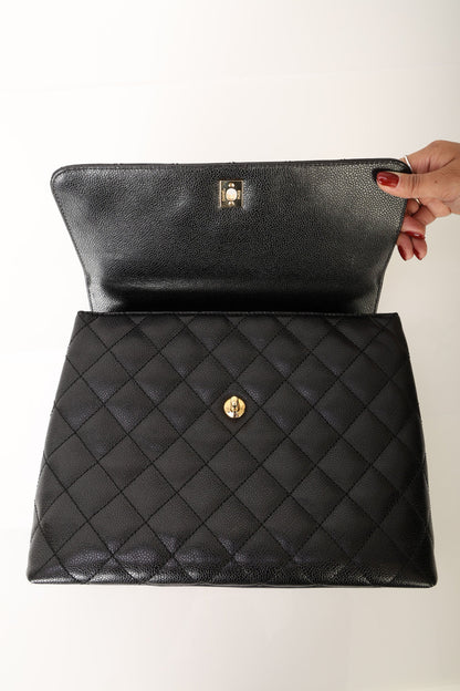 Chanel 2003 Caviar Top Handle