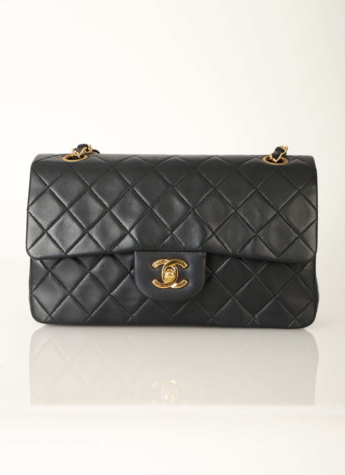 Chanel 1989 Lambskin Small Double Flap