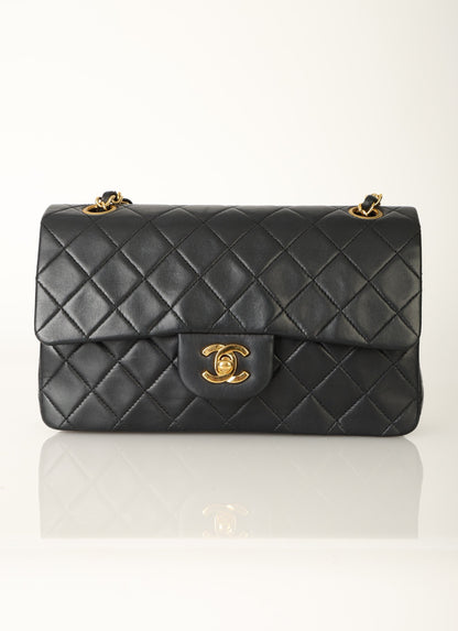 Chanel 1989 Lambskin Small Double Flap