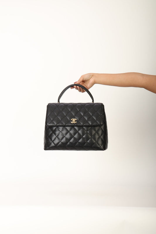 Chanel 2003 Caviar Top Handle