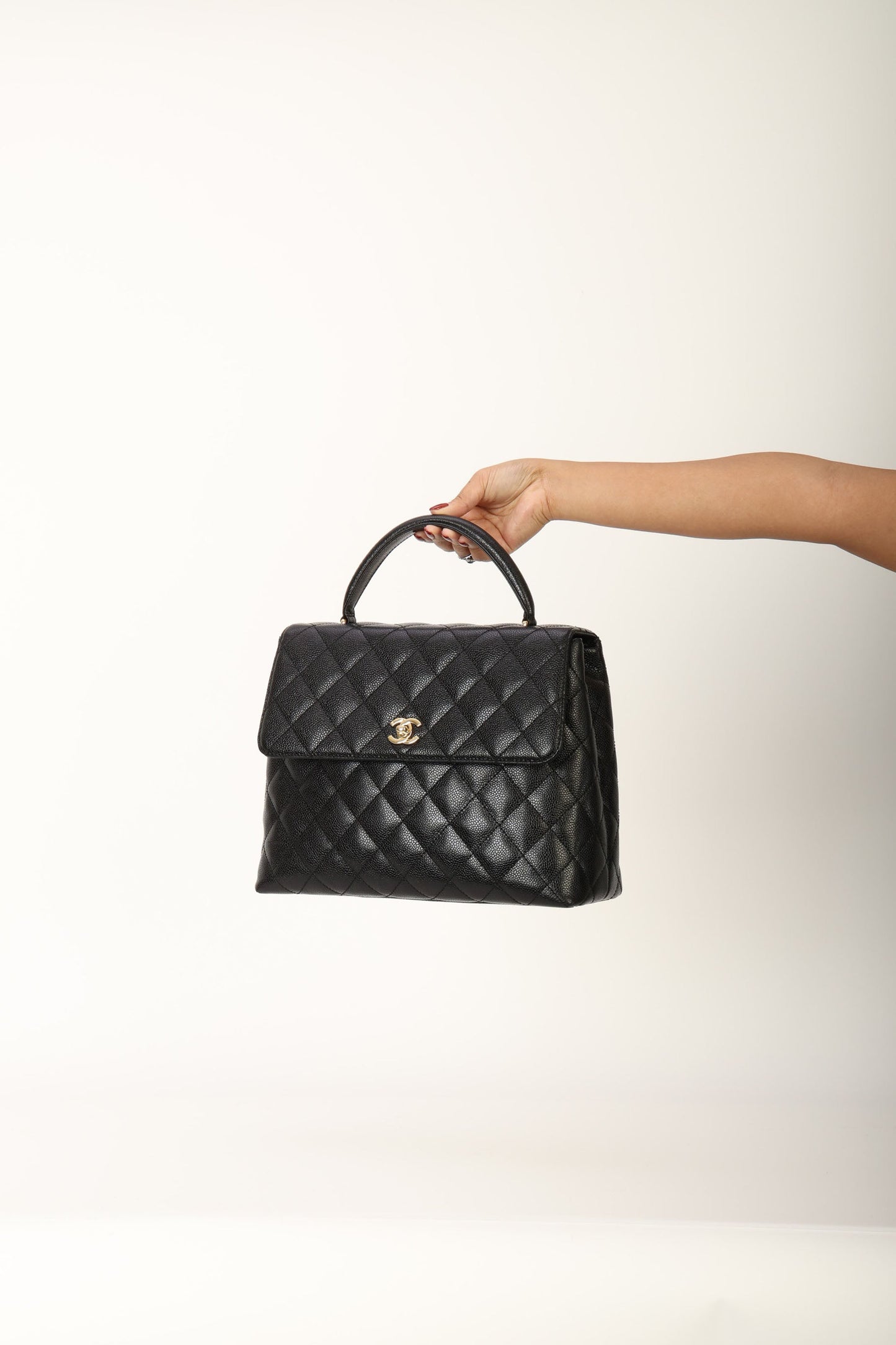 Chanel 2003 Caviar Top Handle