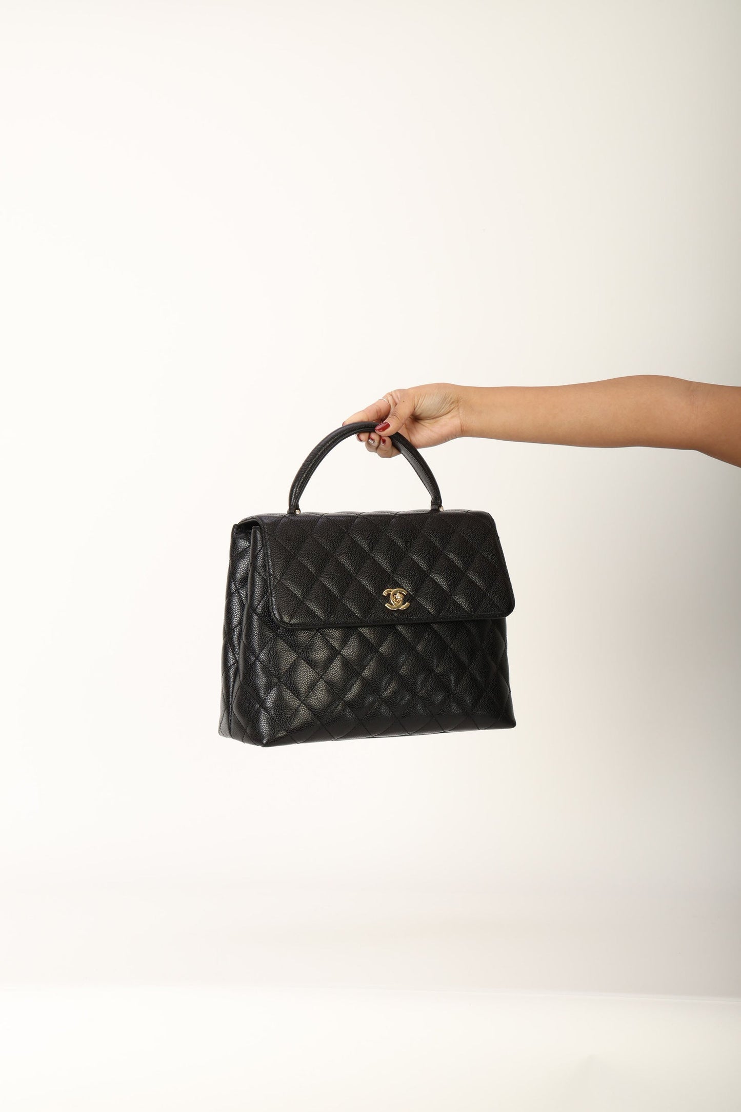 Chanel 2003 Caviar Top Handle