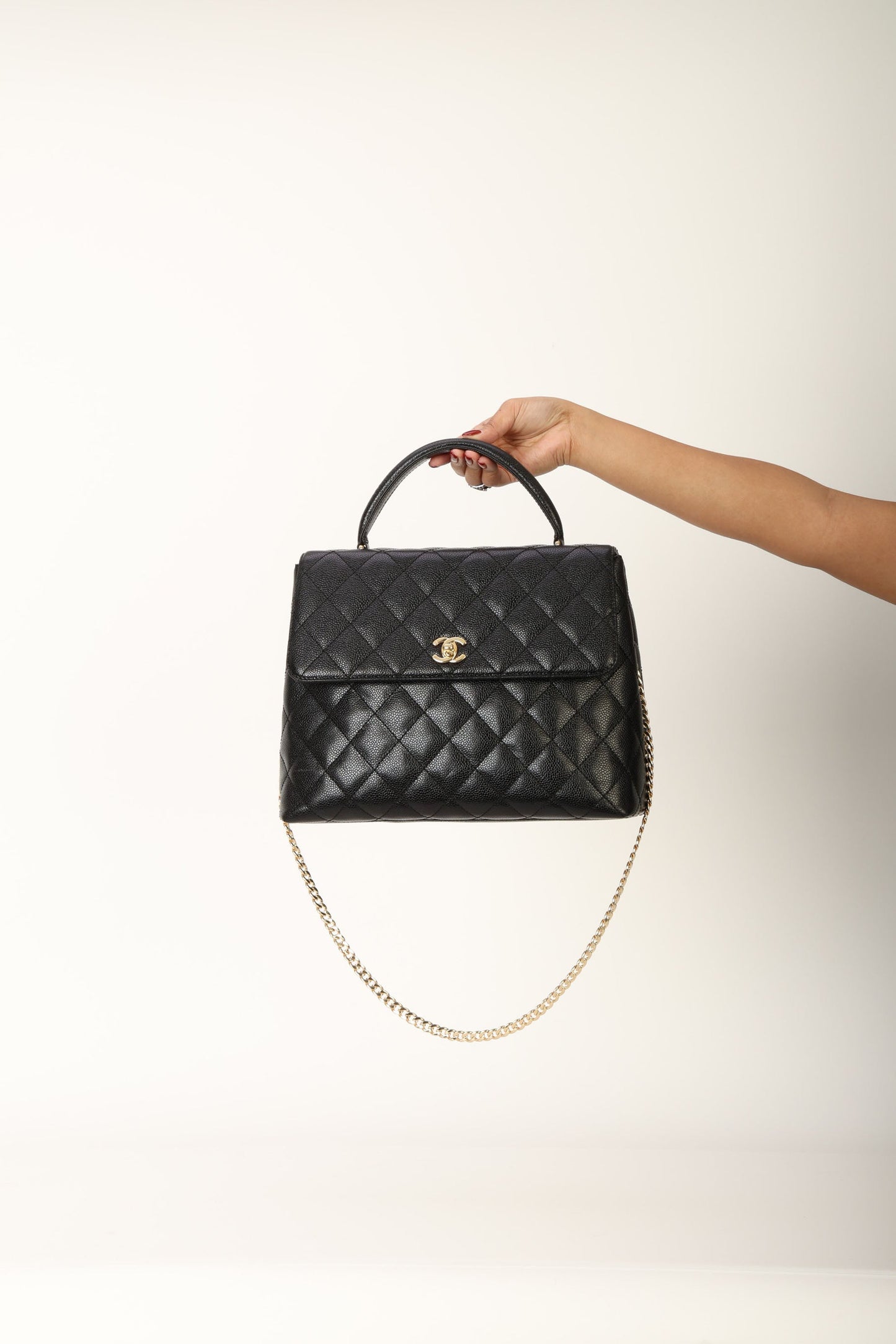 Chanel 2003 Caviar Top Handle