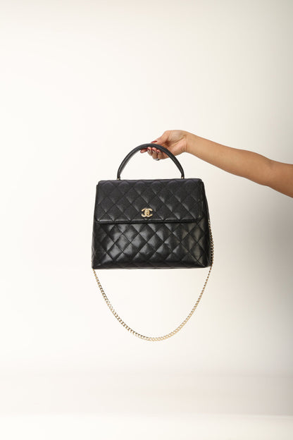 Chanel 2003 Caviar Top Handle