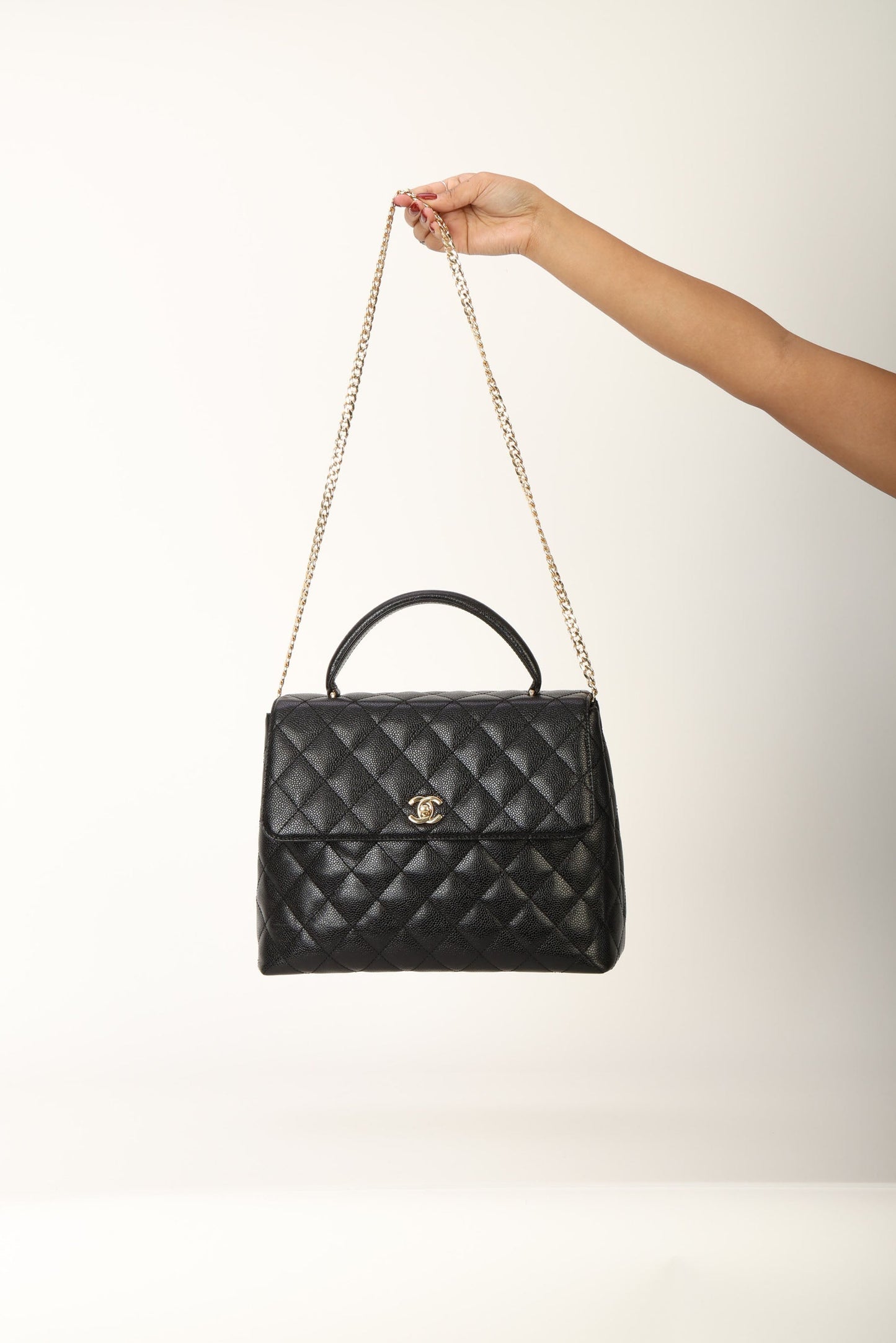 Chanel 2003 Caviar Top Handle