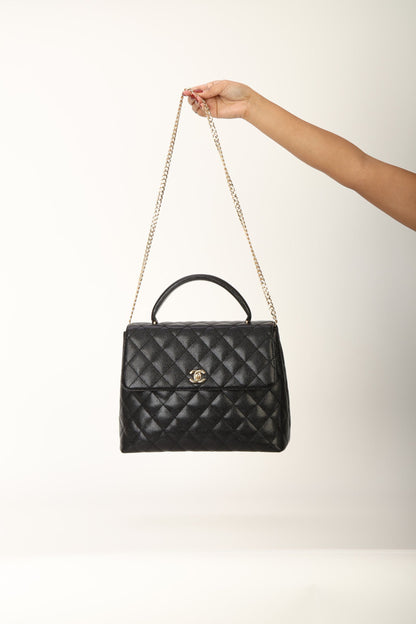 Chanel 2003 Caviar Top Handle
