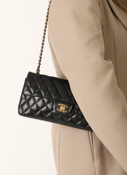 Chanel 2006 Lambskin East West Flap