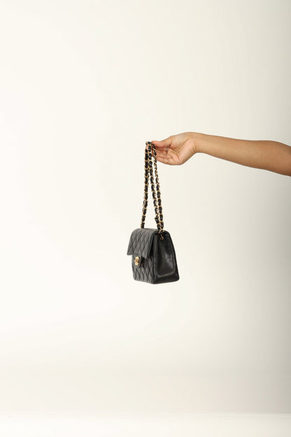 Extremely Rare Chanel Caviar Mini Square Flap