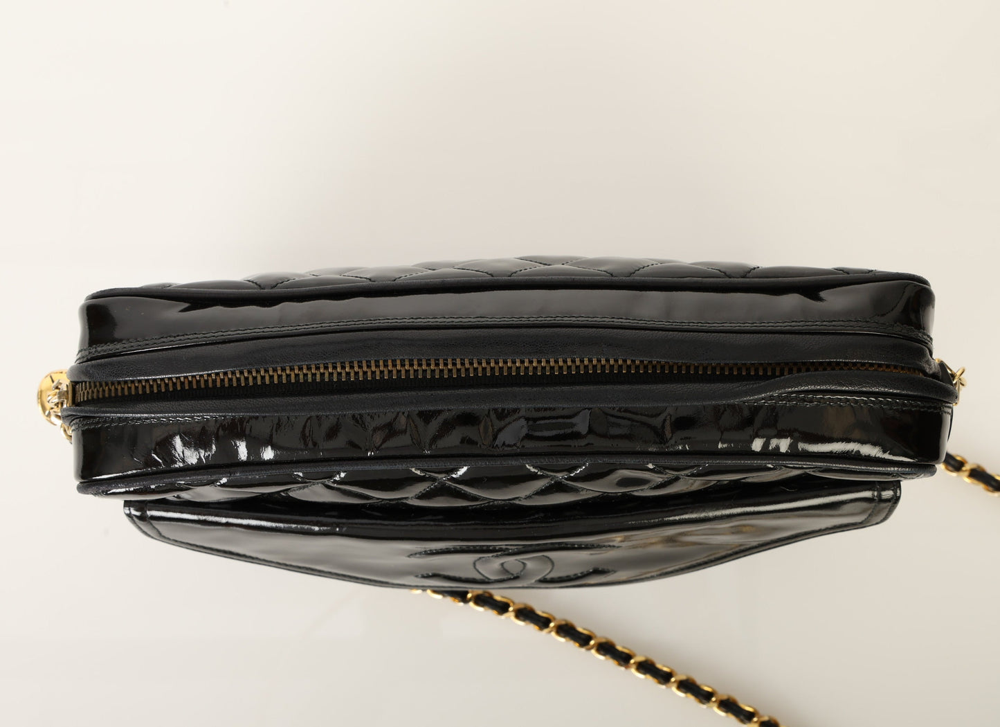 Chanel 1989 Patent Camera Bag