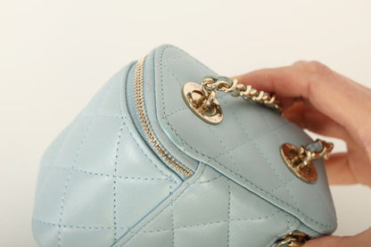 Chanel 2022 Lambskin Pearl Vanity Bag
