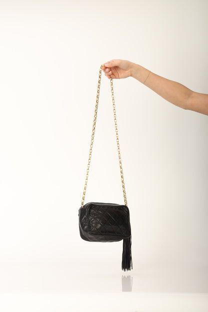 Chanel 1991 Lambskin Bijoux Mini Camera Bag