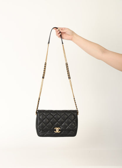 Chanel 22P Caviar Large Melody Flap