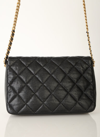 Chanel 22P Caviar Large Melody Flap